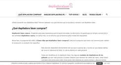 Desktop Screenshot of depiladoralaser.org